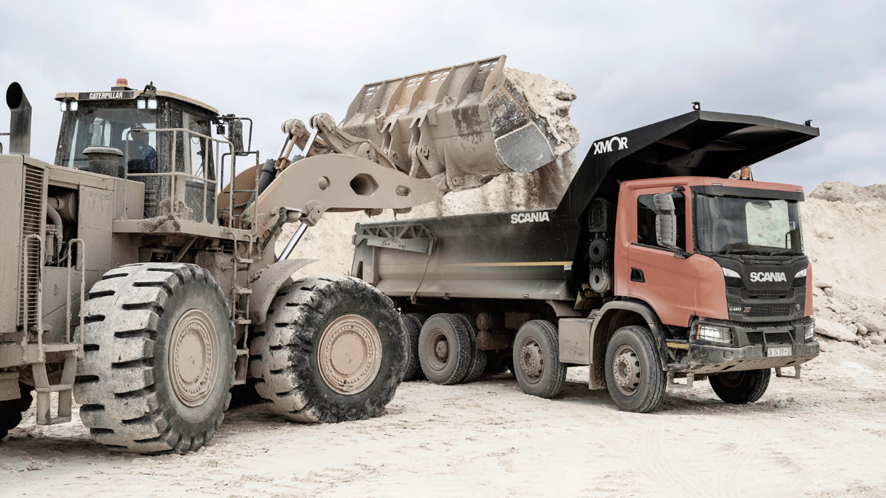 Mining tipper